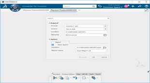 Conversion Data Integrator for Inventor