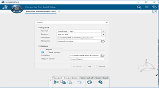 Conversion Data Integrator for Solid Edge
