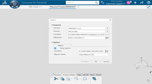 Conversion Data Integrator for Parasolid